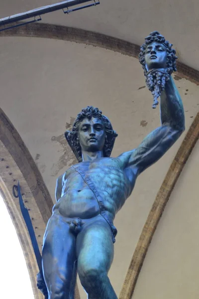 Rzeźba Florencji Włochy Europa — Zdjęcie stockowe