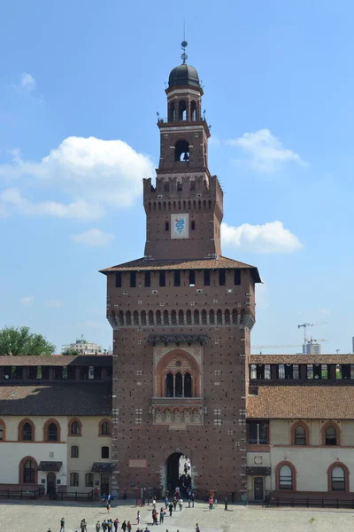 Historische Architektur Mailand Italien Europa — Stockfoto