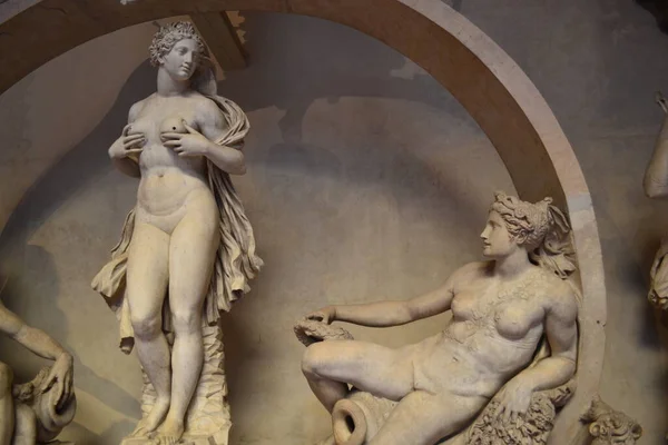 Rzeźby Florencji Włochy Europa — Zdjęcie stockowe