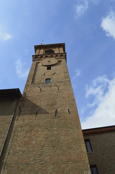 Vista Panorâmica Majestosa Arquitetura Medieval Pesaro Itália — Fotografia de Stock