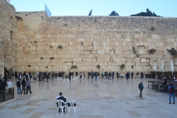 People at The Western Wall, Jerusalem, Israel