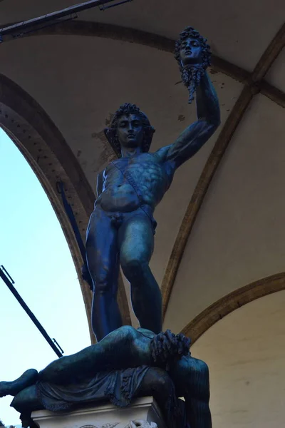 Scultura Firenze Città Italia Europa — Foto Stock