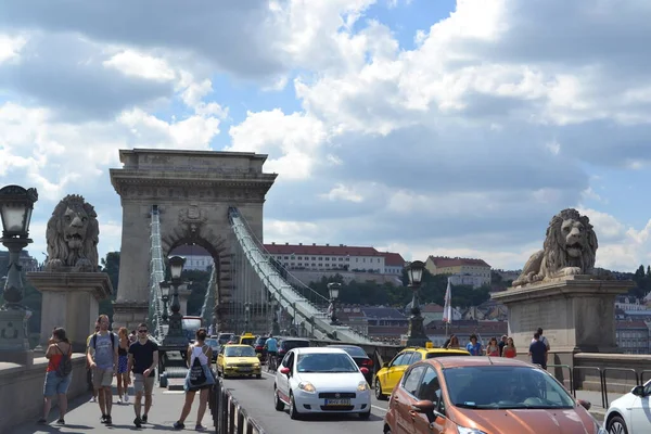 Budapeşte, Macaristan 'da köprü  