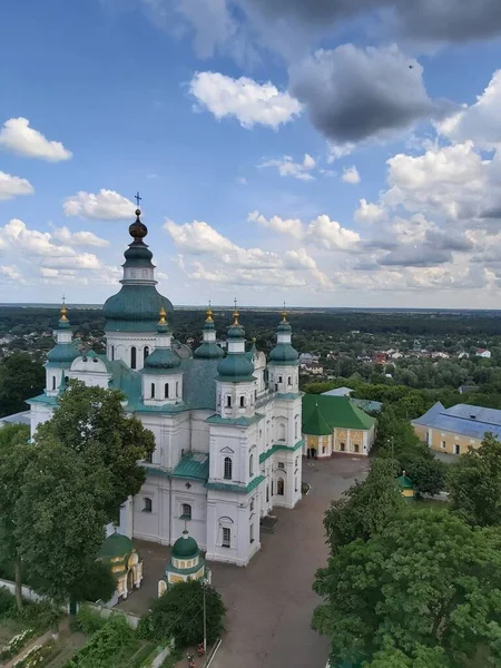 Treenighetsklosteret Tsjernihiv Ukraina – stockfoto