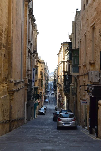Maltese architecture buildings and houses in city