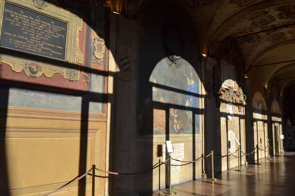 Interior Catedral Ciudad Bolonia — Foto de Stock