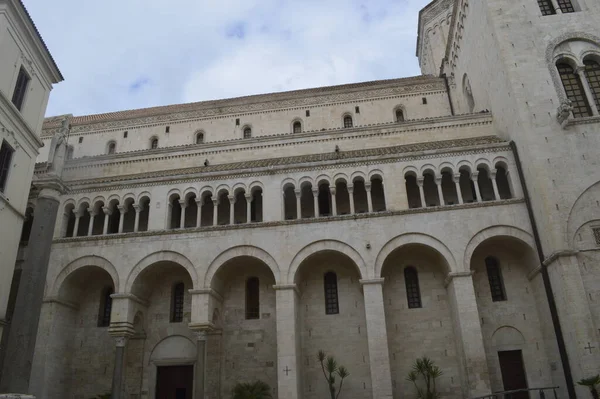 Bari, İtalya 'daki eski kasaba mimarisi