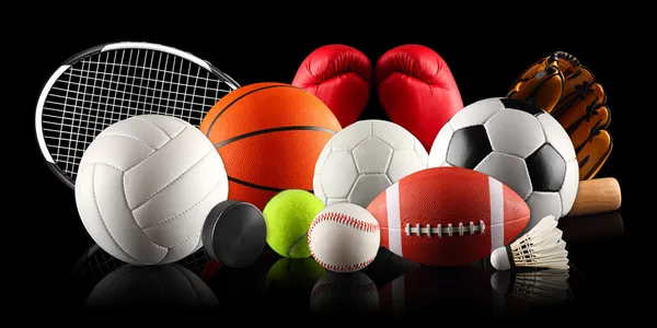 Palle nello sport — Foto Stock