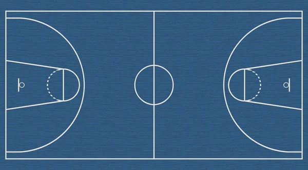 Campo da basket — Foto Stock