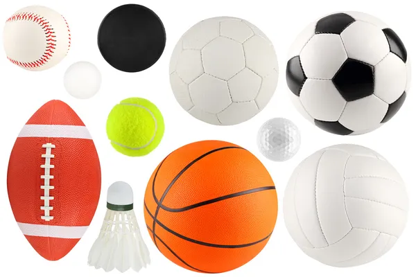 Balls in sport 1 — Stockfoto
