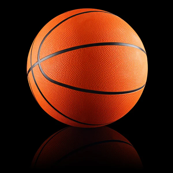 Basketbal zwarte — Stockfoto