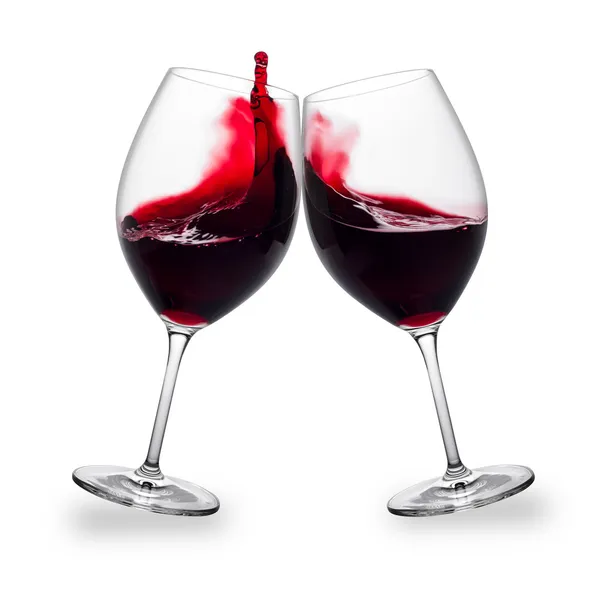 kırmızı şarap splash