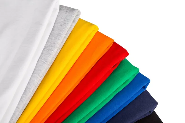 T-shirt colorate — Foto Stock