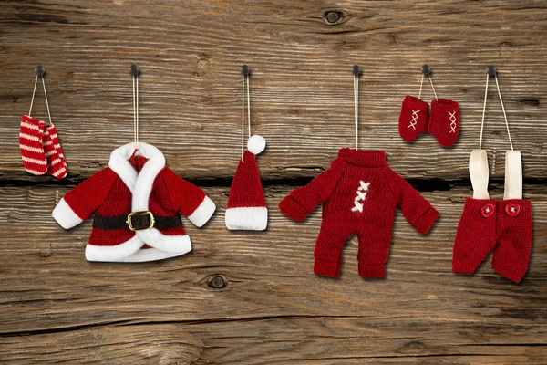 Vestiti di Babbo Natale — Foto Stock