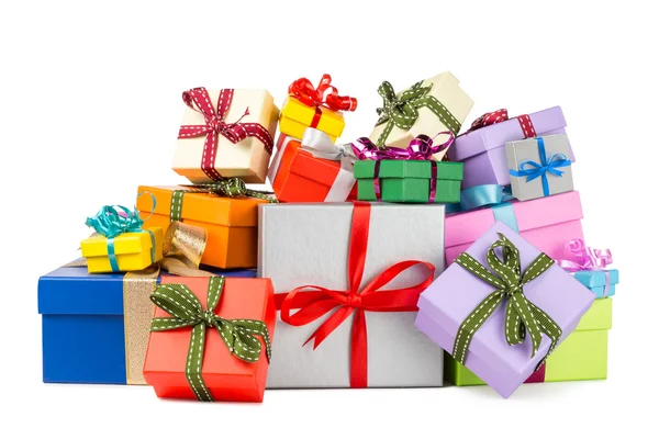 Cajas de regalo coloridas — Foto de Stock