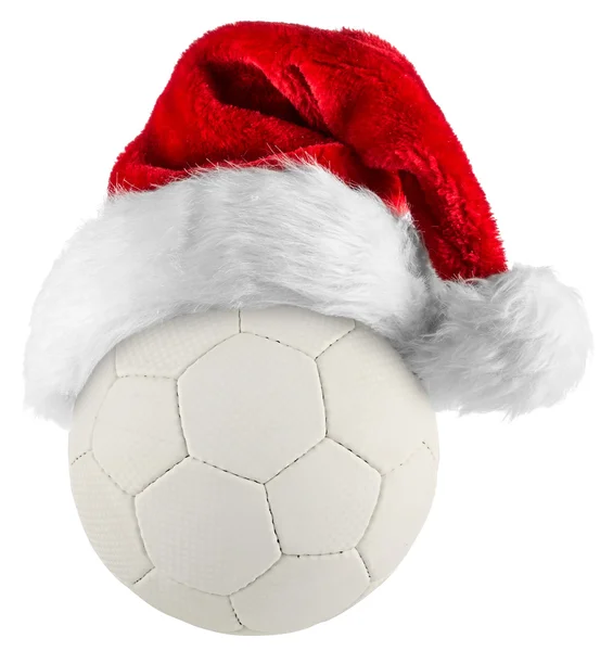 Handball santa hat — Stock Photo, Image