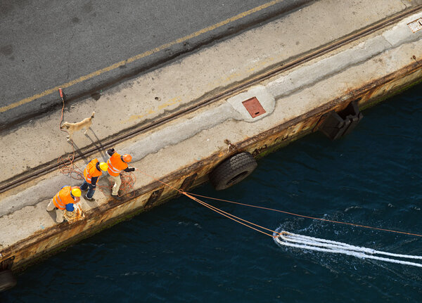 secure a boat