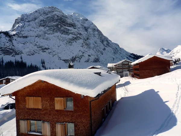 Snowy Austrian Alps — Stock Photo, Image