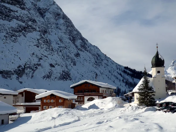 Snowy Austrian Alps — Stock Photo, Image