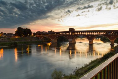 Pavia - gün batımı