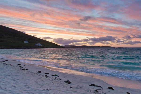 Sonnenaufgang am Strand von Vatersay — Stockfoto