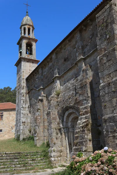 Mosteiro de San Xulian de Moraime - Galicia, Spain — Stock Photo, Image