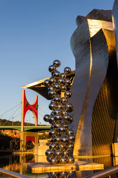 Museum Bilbao - Guggenheim - Rincian — Stok Foto