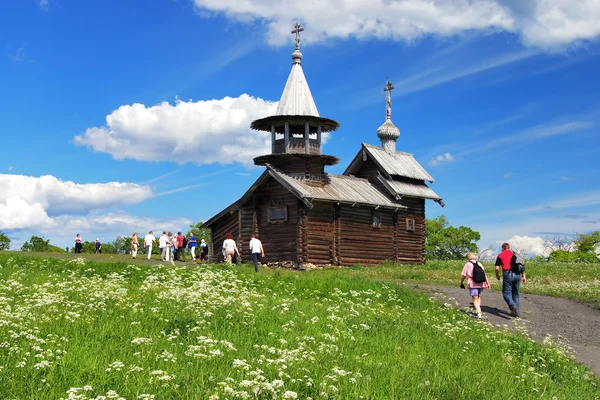 Chapel of the Archangel Michael on island Kizhi — Stock Image Chapel of the Archangel Michael on island Kizhi Royalty Free Stock Images