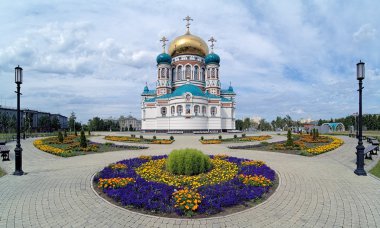 omsk, Rusya uspensky Katedrali