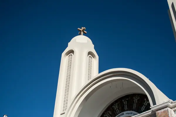 White Church in Egypt — Stock Photo, Image