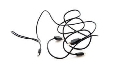 siyah usb kablosu
