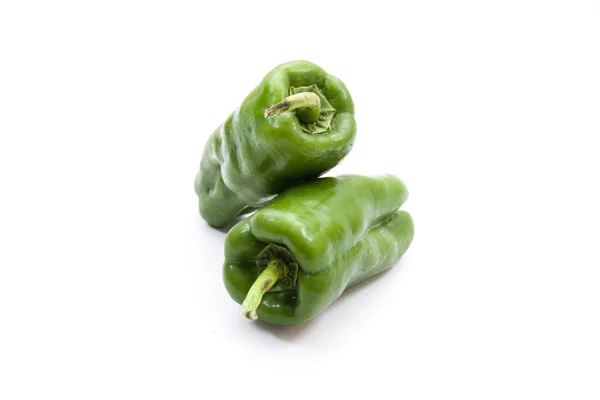 Färsk grön paprika — Stockfoto