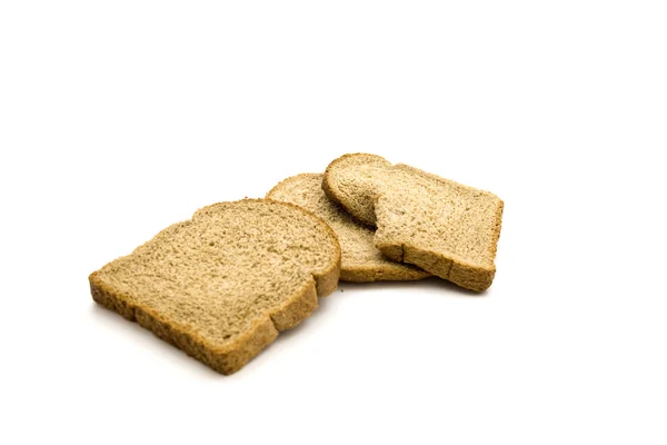 Brauner Toast zum Anstoßen — Stockfoto