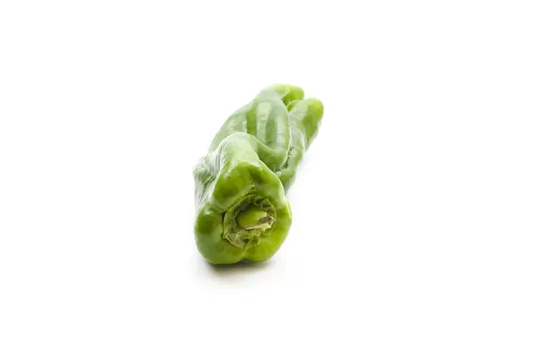 Čerstvá zelená paprika — Stock fotografie