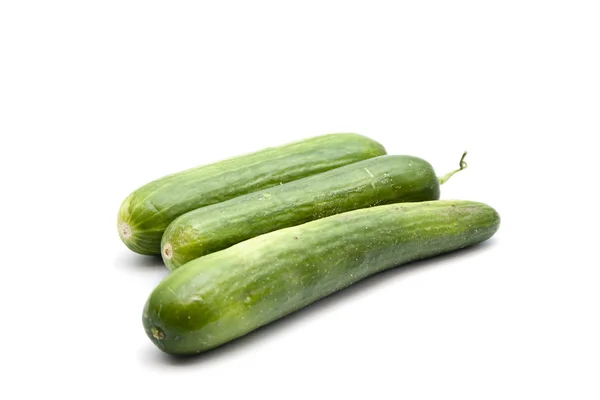 Fresh Green Salad Cucumbers — Stock Photo, Image