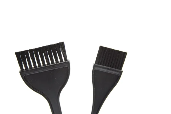 Brosse à colorier sur fond blanc — Photo