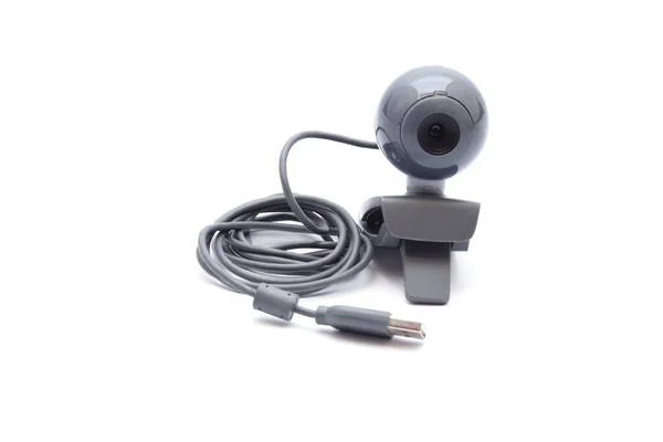 Webcam with Cable on white background — Stock Photo, Image