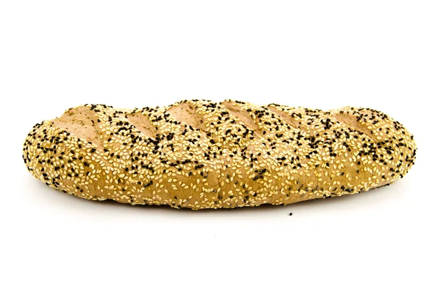 Taze pişmiş kahverengi tahıl ekmeği — Stok fotoğraf