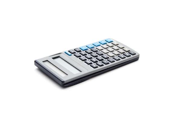 Beyaz arkaplanda hesap makinesi