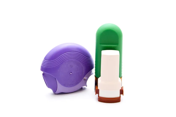 Inhalador de asma con aerosol nasal — Foto de Stock