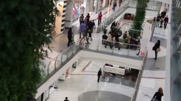 Centro Comercial — Vídeo de Stock