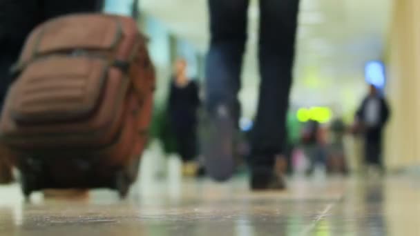 La foule de l'aéroport — Video