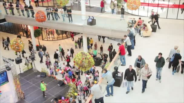 Centro comercial — Vídeos de Stock