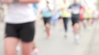 yarı maraton olay olarak çalışan insanlar