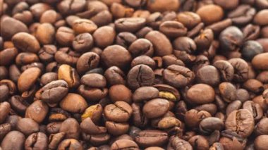 Kavrulmuş kahve çekirdeği.
