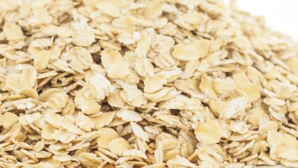 Raw oat — Stock Video