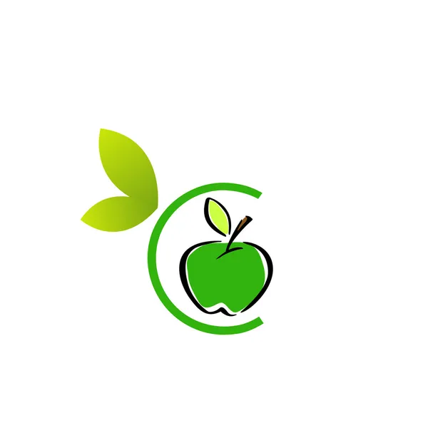 Apple Logo — Stock Vector