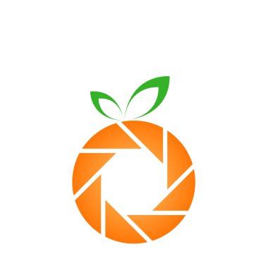 Turuncu şekilli enstantane logosu