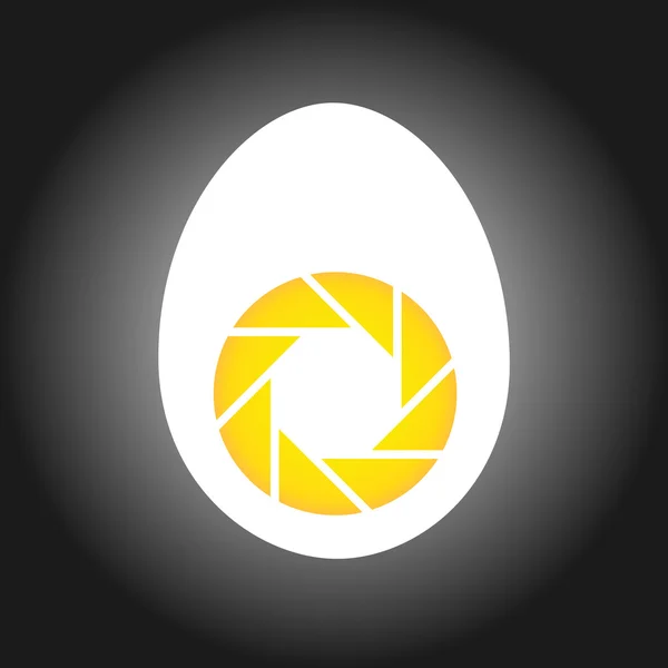 Ruoka Valokuvaus Logo — vektorikuva