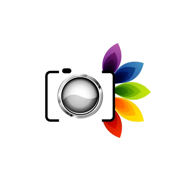 Photo logo — Stock Vector